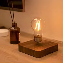 Lampe de chevet moderne design bois épuré