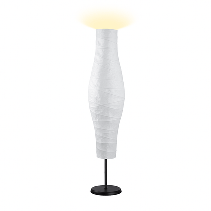 Abat jour lampe sur pied blanc avec design moderne et éclairage d’ambiance intérieur