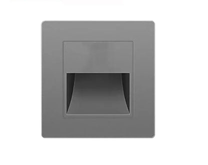 Applique murale escalier LED carrée blanche, lampe murale moderne pour intérieur