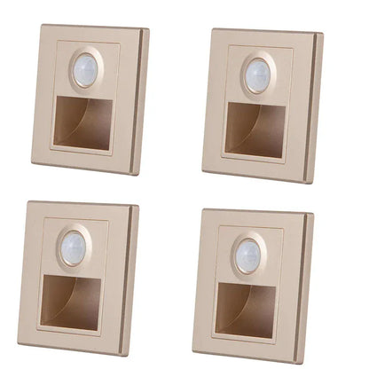 Applique murale escalier LED en plusieurs finitions bois pour éclairage mural