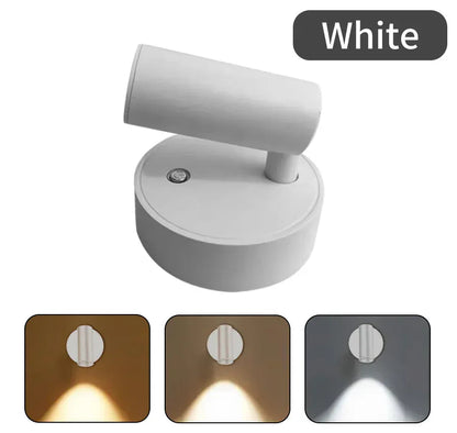 Applique murale intérieur LED blanche, éclairage mural moderne pour la maison