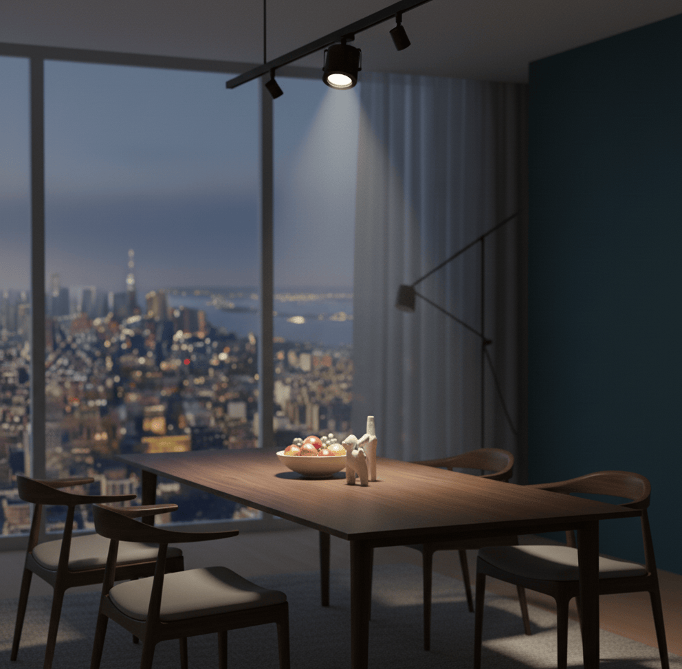 Applique murale led dans une chambre moderne, lampe murale pour ambiance chaleureuse