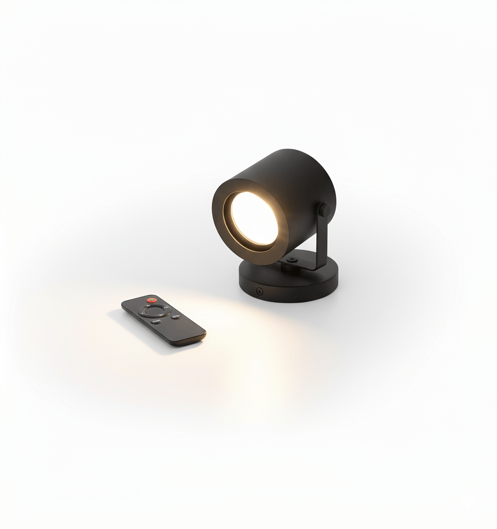 Applique murale led design avec télécommande, lampe murale moderne pour éclairage intérieur