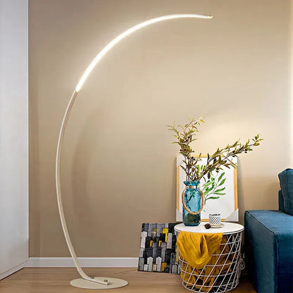 Lampadaire sur pied salon décoratif avec éclairage LED moderne pour intérieur élégant