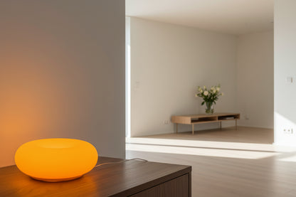 Lampe de chevet design minimaliste pour chambre à coucher, lumière douce et moderne