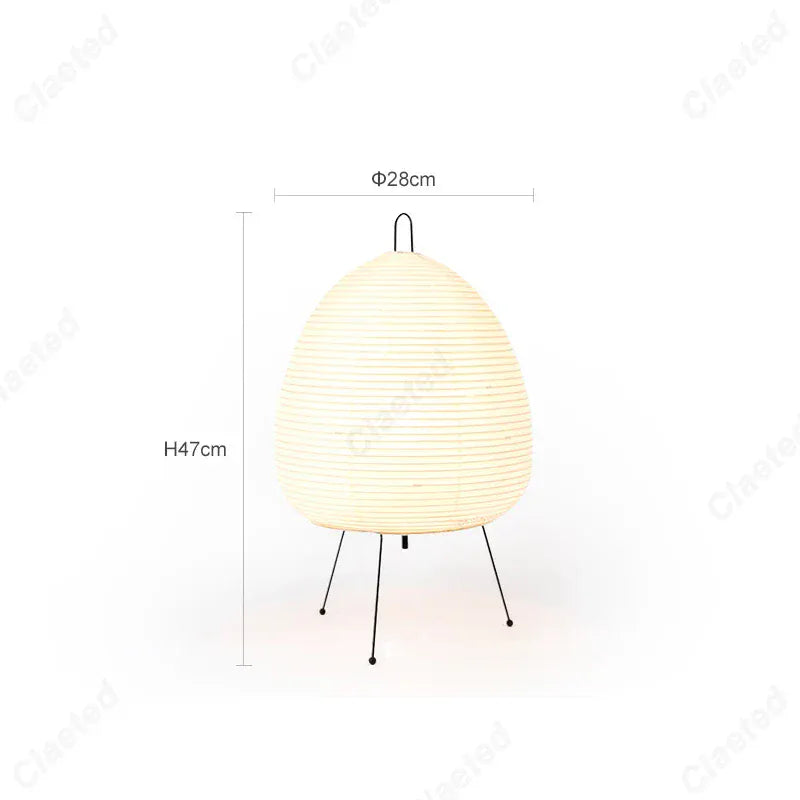 Dimensions de la lampe de bureau vintage, hauteur 47 cm et diamètre 28 cm.