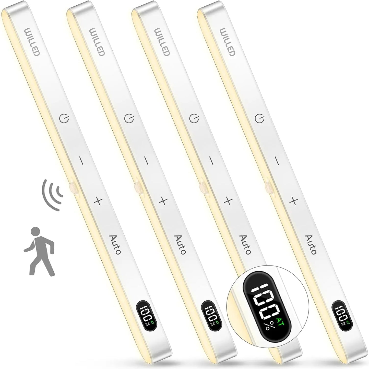 Lampe de chevet murale LED en lot avec plusieurs barres lumineuses
