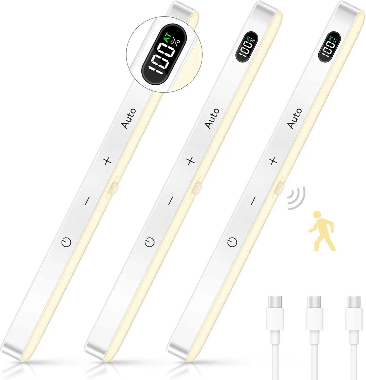 Lampe de chevet murale LED avec accessoires et télécommande