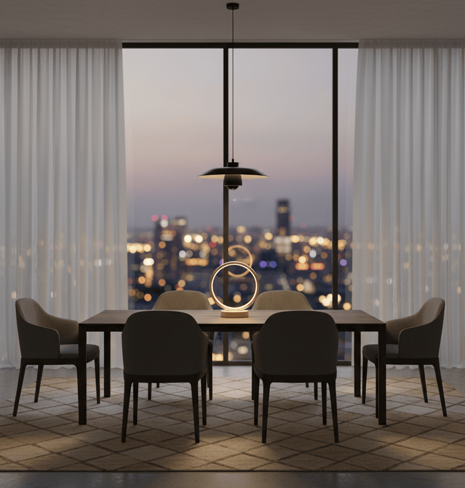 Lampe de chevet originale LED décoration intérieure design