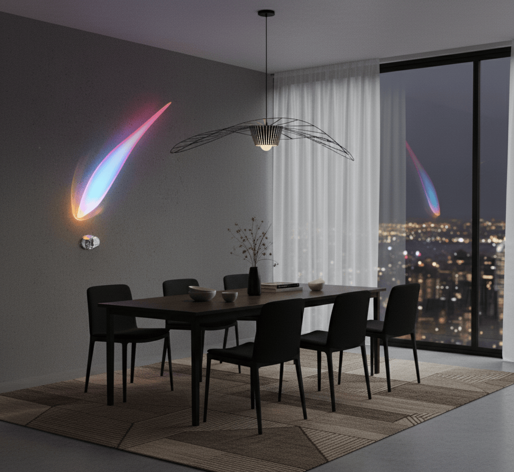 Lampe de chevet sans fil LED pour ambiance intérieure