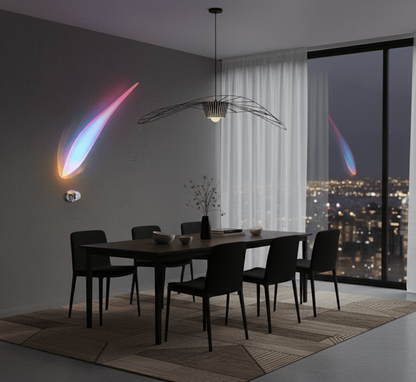 Lampe de chevet sans fil LED pour ambiance intérieure