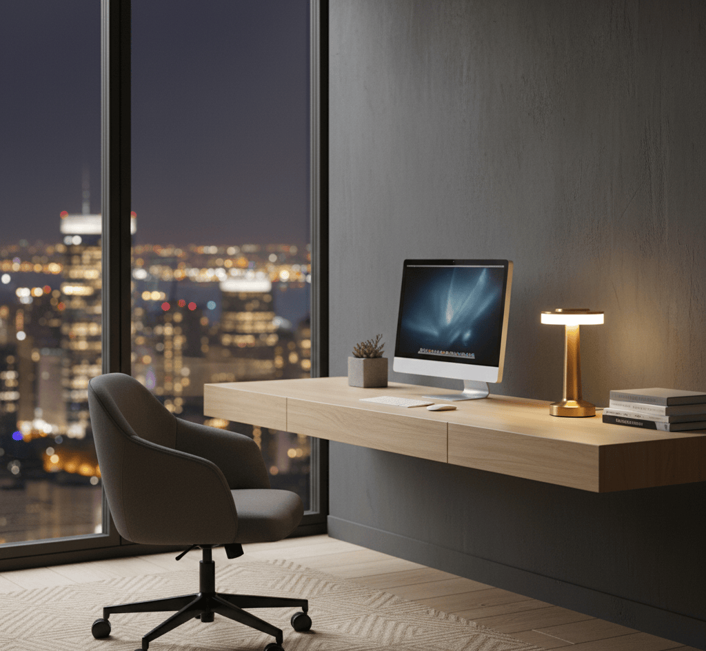 Lampe de chevet tactile LED pour éclairage de bureau moderne