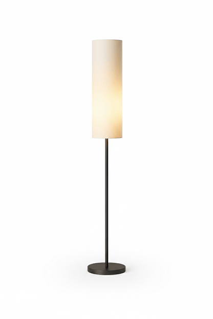 Lampe moderne sur pied pour salon au design épuré et élégant