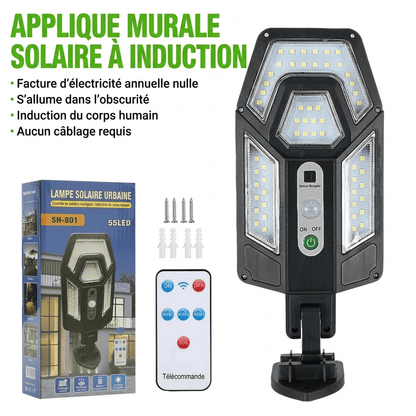 Lampe extérieur solaire détecteur de mouvement