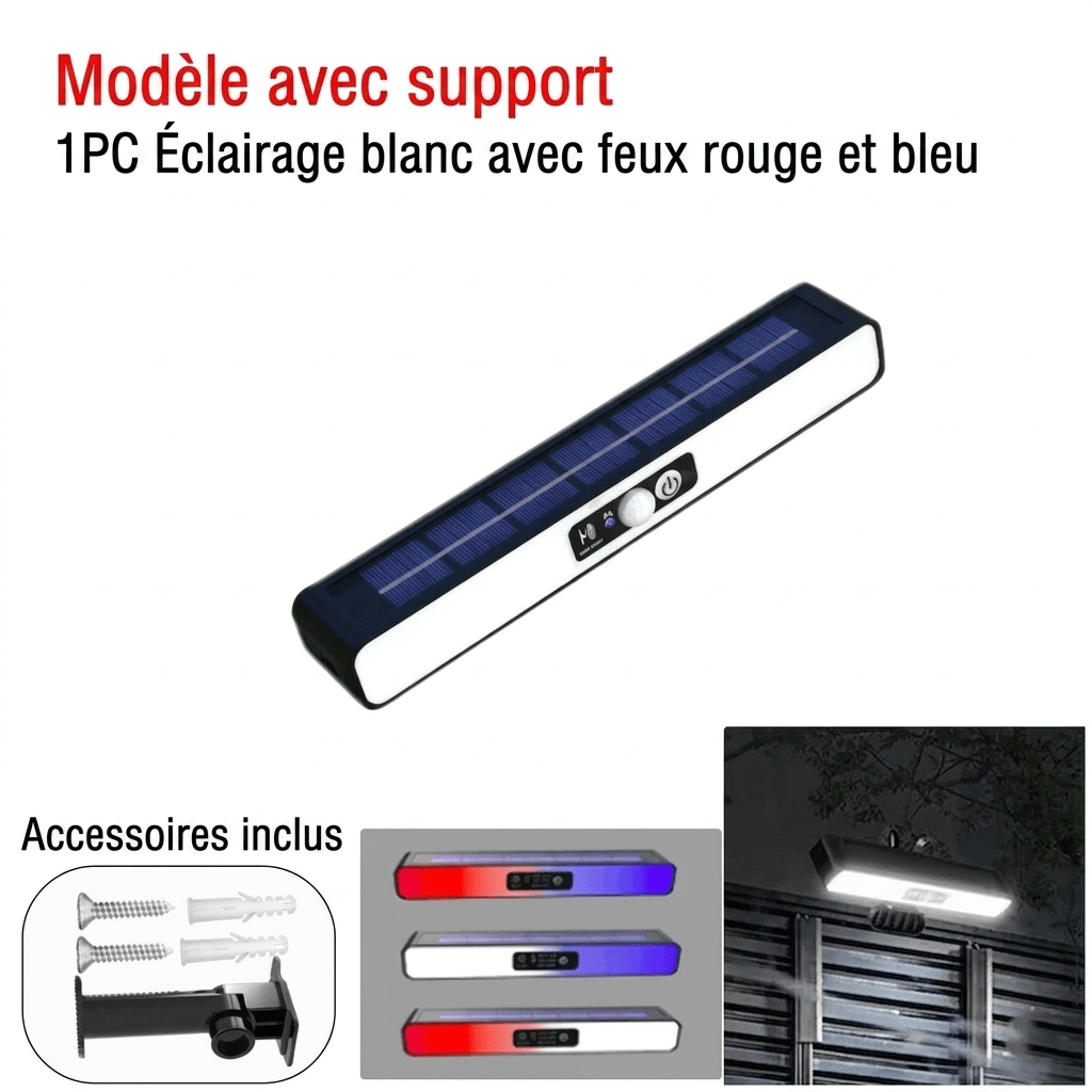 Lampe extérieur solaire détecteur de mouvement