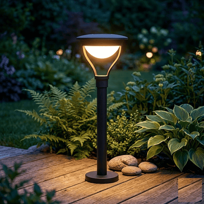 Lampe Solaire Extérieur Moderne — Design Contemporain LED Premium