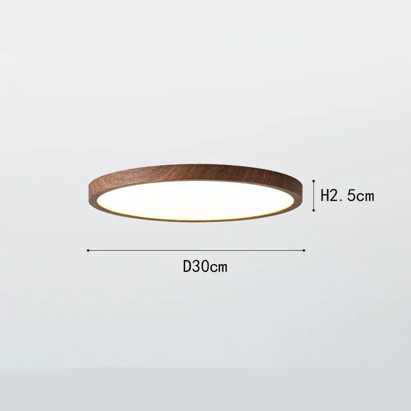 Luminaire bois - LED Plafonnier
