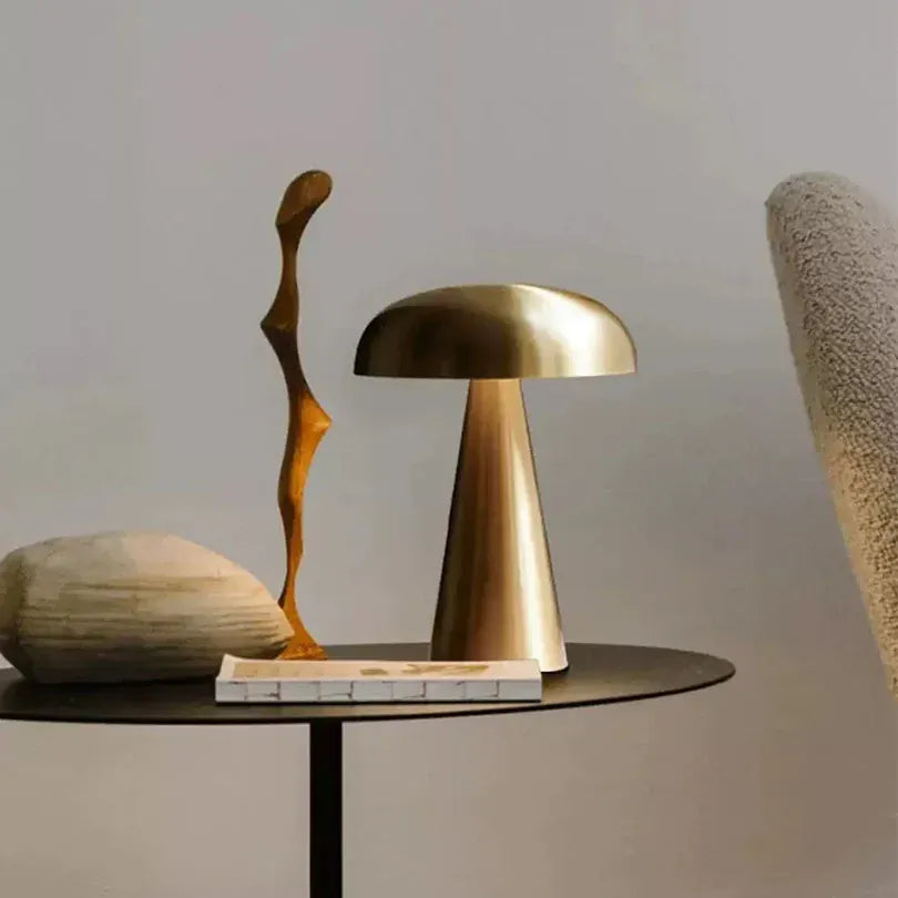 Lampe champignon vintage - capteur tactile
