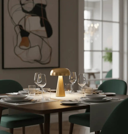 Lampe champignon vintage - capteur tactile