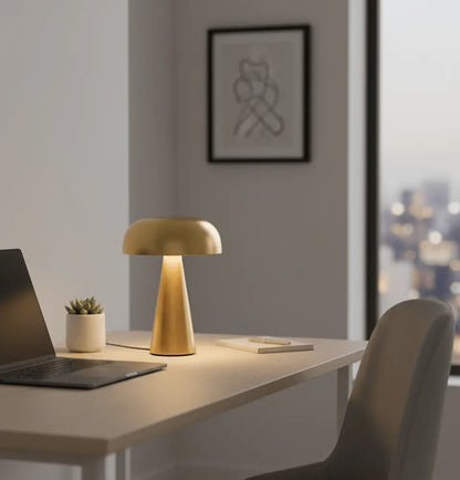 Lampe champignon vintage - capteur tactile
