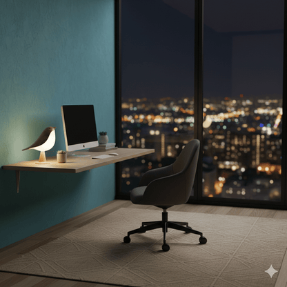 Lampe de chevet LED oiseau sans fil