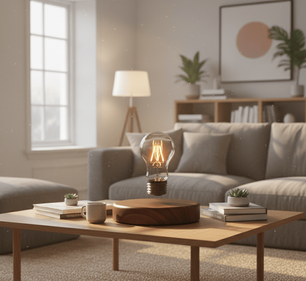 Lampe de chevet moderne design bois épuré
