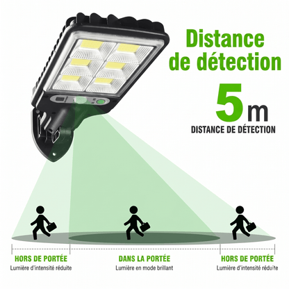 Lampe extérieur solaire détecteur de mouvement
