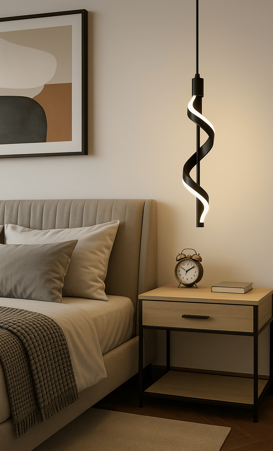Luminaire chambre papillon