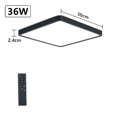 Luminaire mural carré incliné design 36W avec éclairage moderne