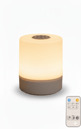 Petite lampe de chevet LED tactile avec télécommande Luminoria